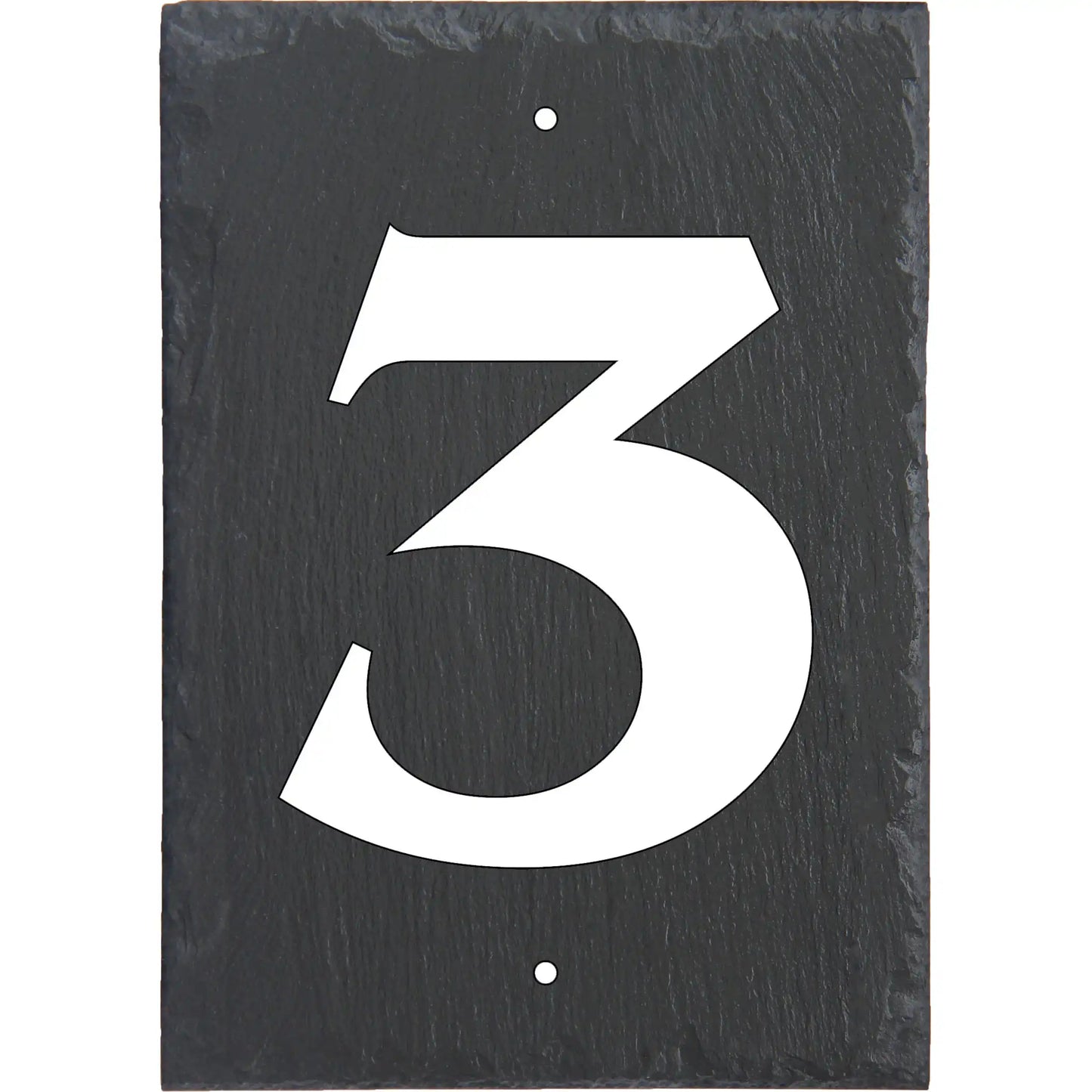 Slate House Number - Single 3.
