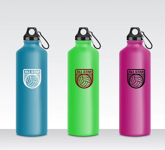 Allstar Vinyl Decal Stickers for water bottles.