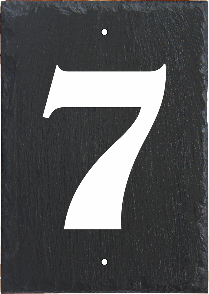 Single Slate Numbers